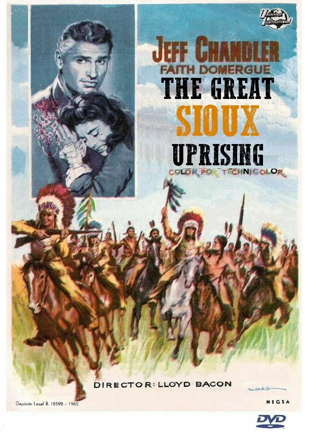 THE GREAT SIOUX UPRISING (1953) Jeff Chandler, Faith