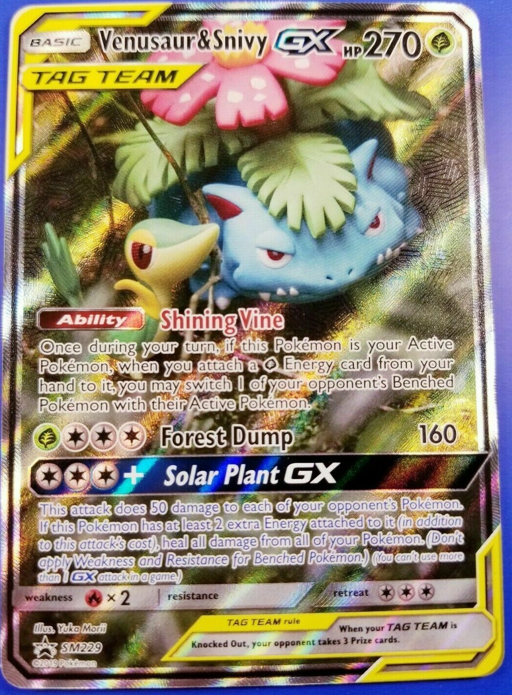 ポケモンカードゲーム VENUSAUR&SNIVY/CELEBI&VENUSAUR GX PSA10 s-l400.jpg