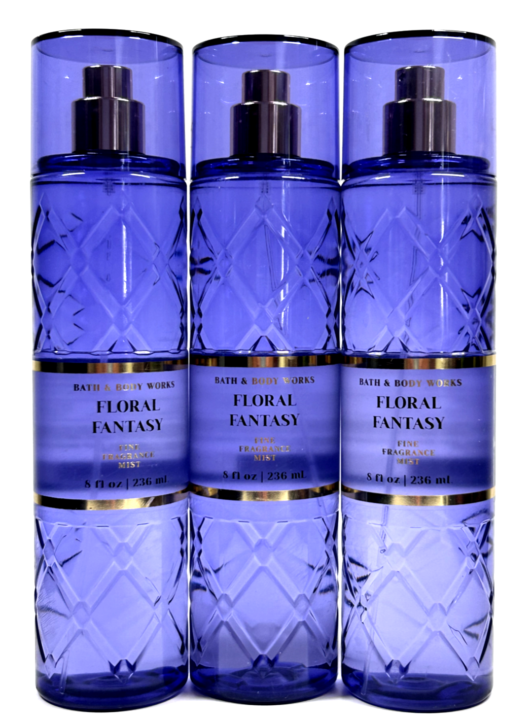 NEW 3 BATH & BODY WORKS FLORAL FANTASY FINE FRAGRANCE MIST 8