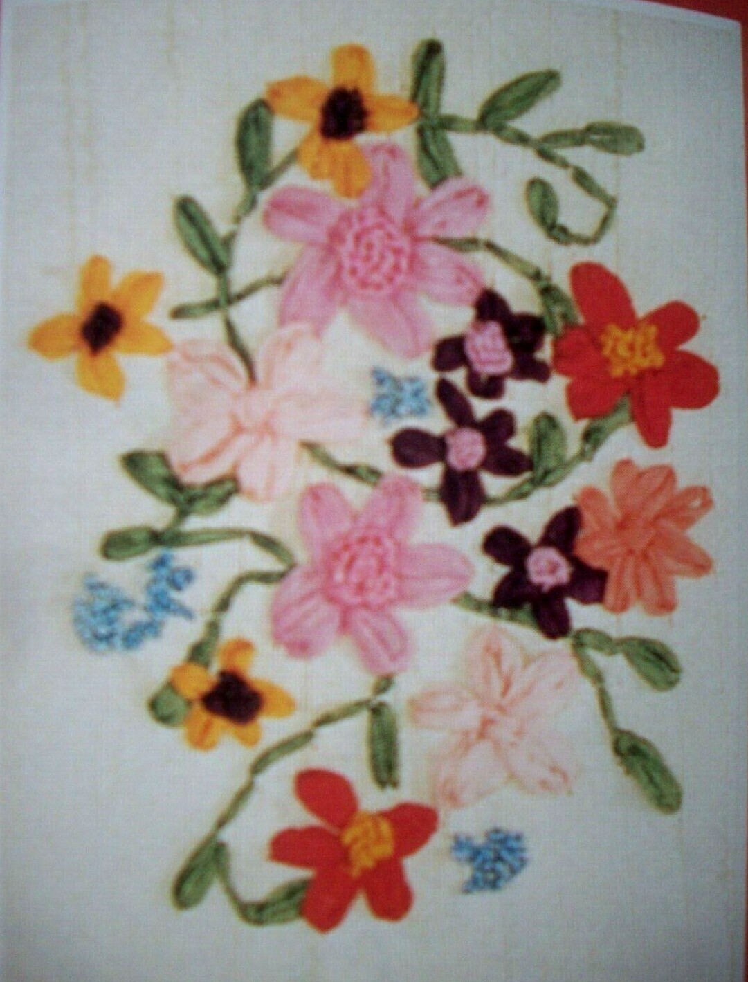 Silk Ribbon Embroidery by Machine photo instructions