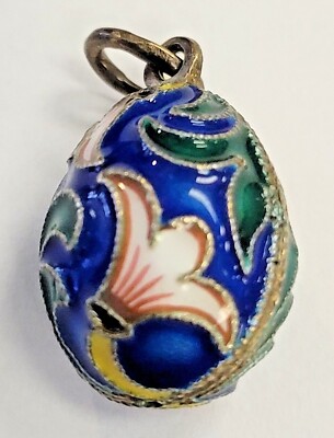 Enamel Egg Charms - Various Styles and Colors