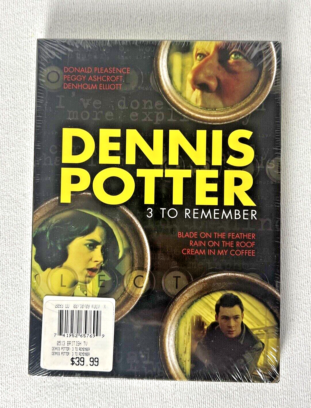 【メーカー直売】の商品をすべて (DVD, Remember to 3 - Potter Dennis 2009, Blade Set) 3-Disc その他