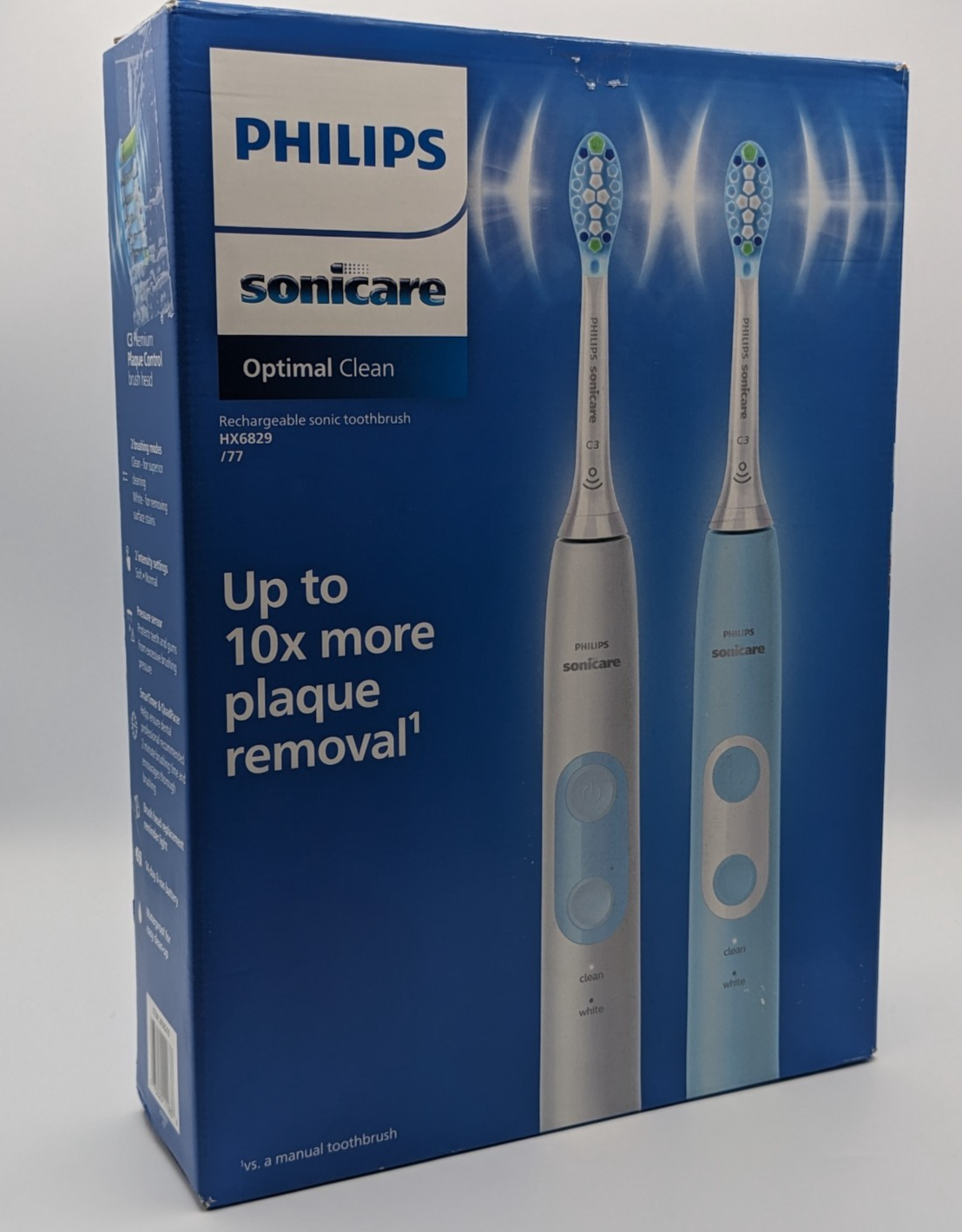 Philips Sonicare ProtectClean 2本セット Philips Sonicare ProtectiveClean 4300 Electric Toothbrush