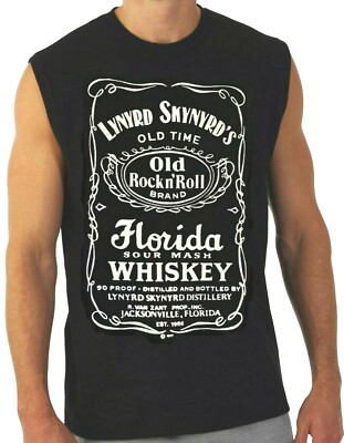 LYNYRD SKYNYRD'S PUNK ROCK Band Black Muscle Shirt