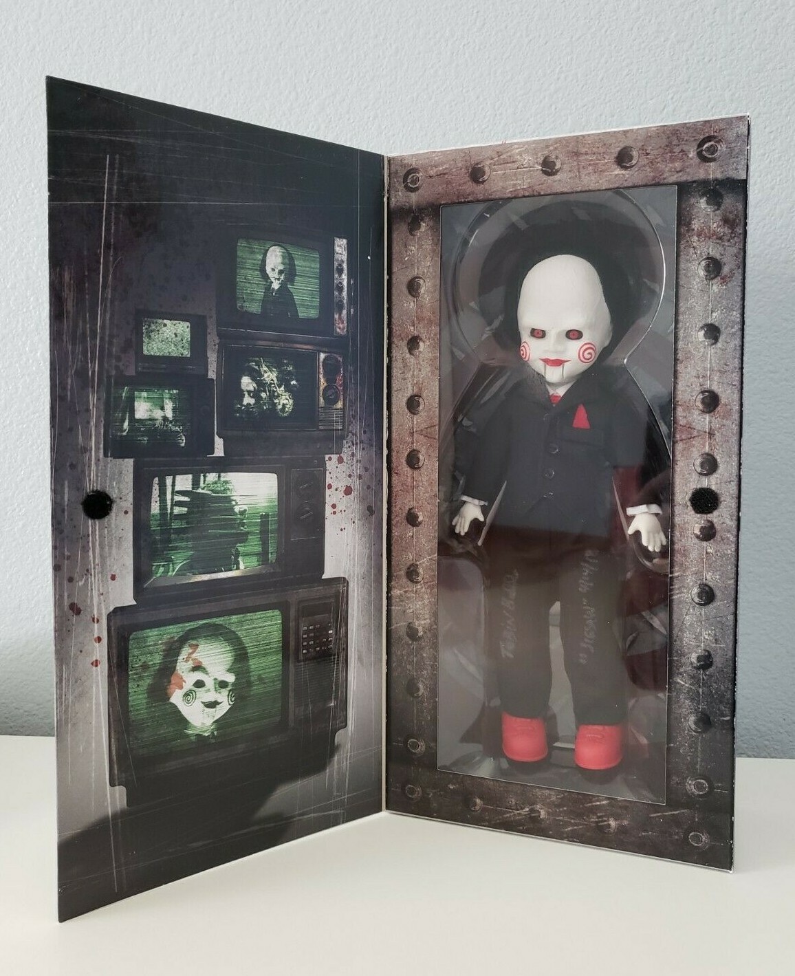 Living Dead Dolls SAW フィギュア Mezco Living Dead Dolls Saw Billy Doll Figure AUTOGRAPHED