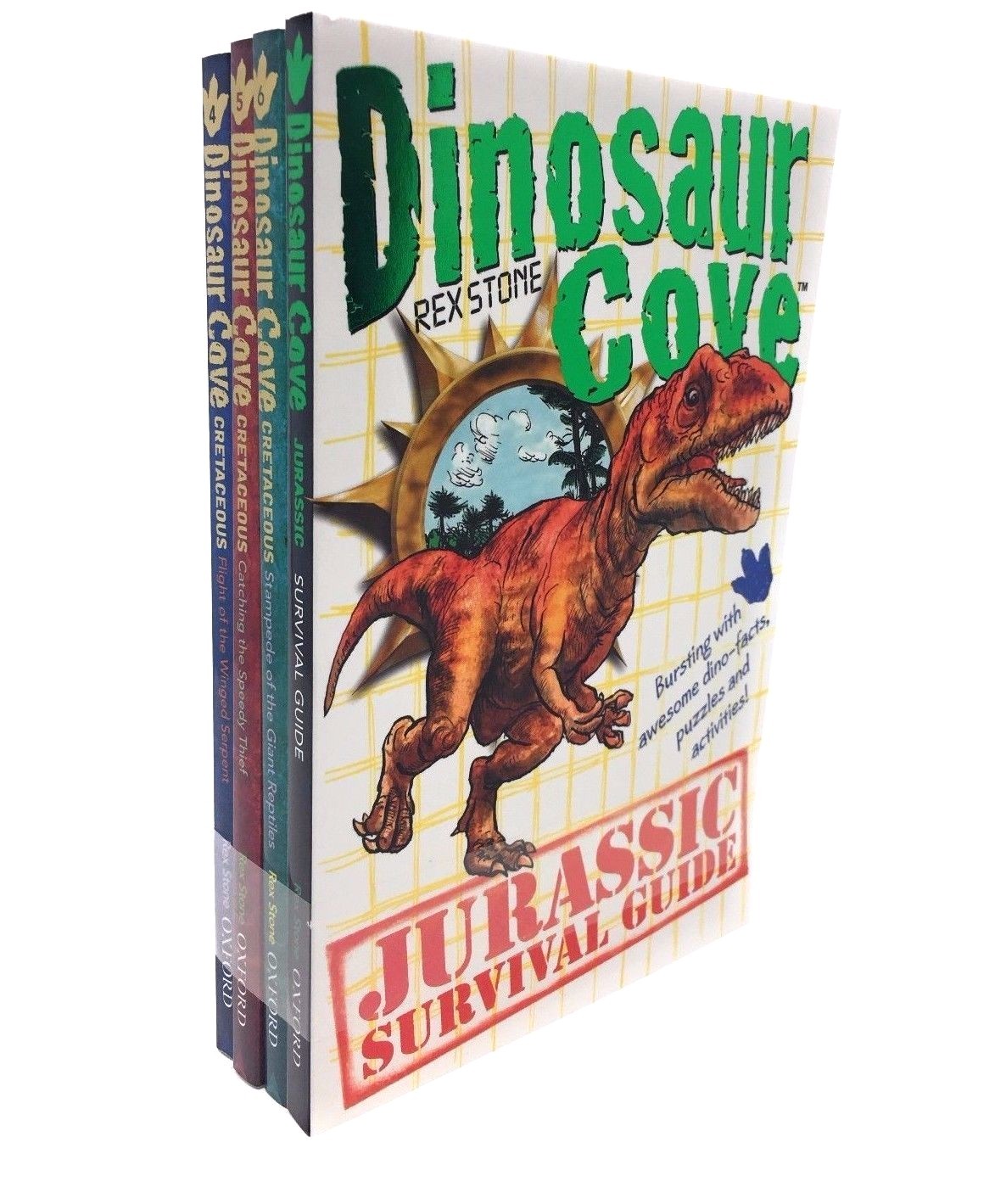 Dinosaur Cove Cretaceous Collection Rex Stone 4 Books Set Children Gift Pack | eBay