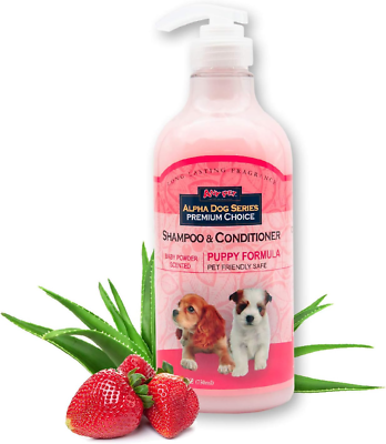 Alpha Dog Series Puppy Grooming Natural Dog Shampoo and Cond