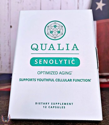 QUALIA Senolytic Two-Day Cell Rejuvenation Regimen by Neurohacker - 12ct NIB