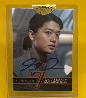 2008 Battlestar Galactica  #SS7 Significant 7 (Sharon Valerii)  Grace Park Auto