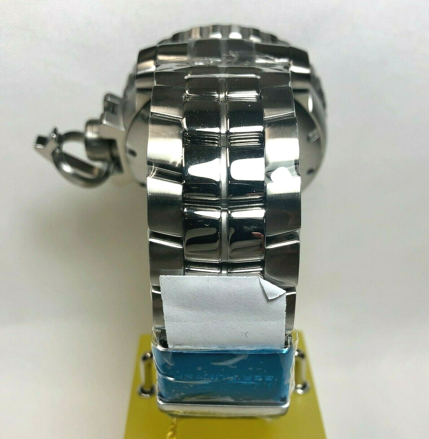 Pre-owned Invicta 33010 Nfl 58mm Sea Hunter Gen Ii Auto Bracelet - Jacksonville Jaguars