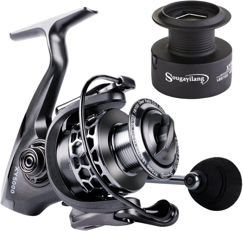 Fishing Reel 13+1BB Light Weight Ultra Smooth Aluminum Spinning Fishing Reel✔✔✔✔