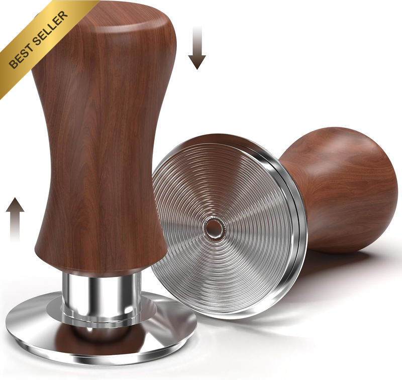 53.3Mm Espresso Coffee Tamper, 30Lb Spring-Loaded Calibrated Tamper with 304 Sta