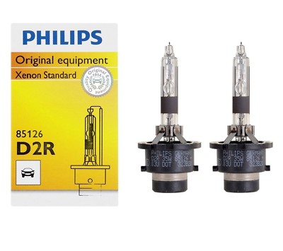2x NEW Xenon PHILIPS D2R 4300K 85126 85V 35W BULB ! Mercedes Citroen Toyota