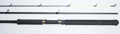 OUTLAW CRAPPIE FISHING POLE IM-7 CORK HANDLE 11/' SET OF 3 RODS C11102C