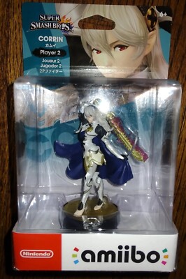 Corrin Player 2 Amiibo Super Smash Bros. Switch MINT Wii U 3DS Fire Emblem NEW