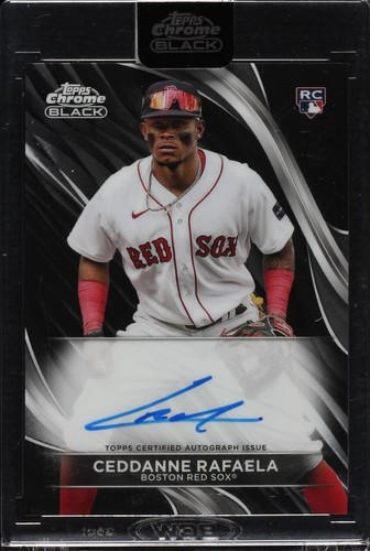 2024 Topps Chrome Black - Ceddanne Rafaela #CBA-CRA