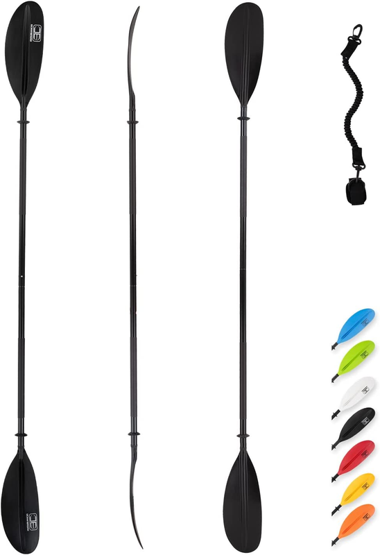 Paddle 218cm/86in - 230cm/90.5in - 241cm/95in 90.5'' Black