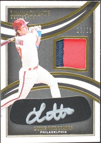 2022 Panini Immaculate Collection - Luke Williams #IBP-LW