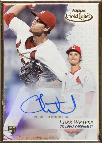2017 Topps Gold Label - Luke Weaver #FA-LW