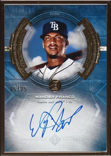 2020 Bowman Transcendent Collection - Wander Franco #BTA-WF