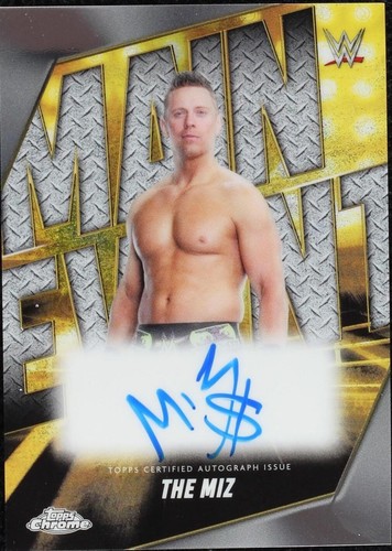 2025 Topps Chrome WWE - The Miz #MEA-MIZ