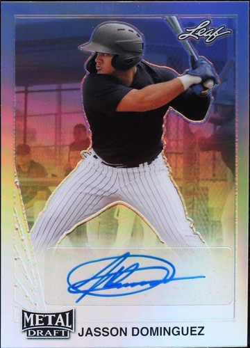 2020 Leaf Metal Draft - Jasson Dominguez #LA-JD1