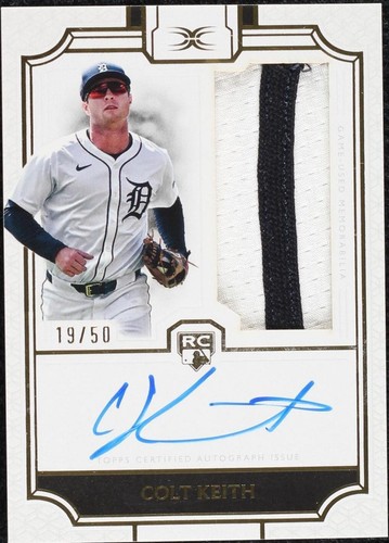 2024 Topps Definitive Collection - Colt Keith #DRPC-CK