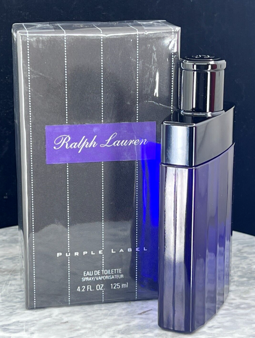 Ralph Lauren Purple Label Cologne Eau De Toilette Spray 4.2 oz (NIB)