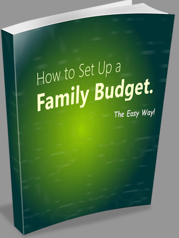 "How to Setup a Family Budget" Self-Help Book-on-Disk CD-ROM (.pdf)