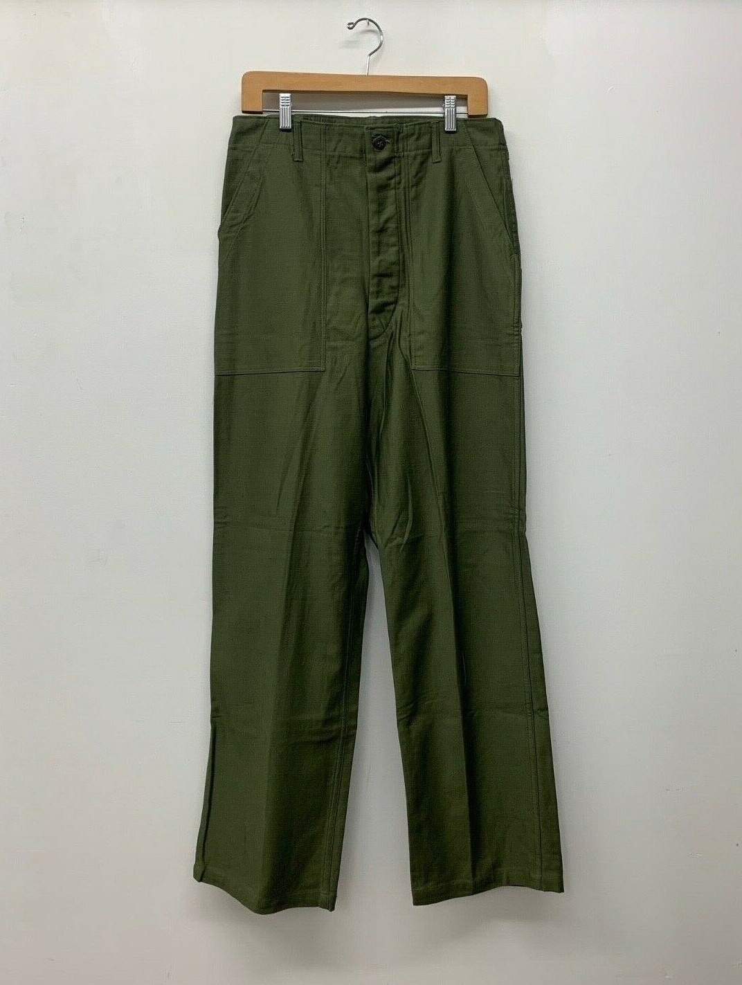 NOS OG107 / Fatigue Pants, Medium, W33 x L33 US Army 1960's