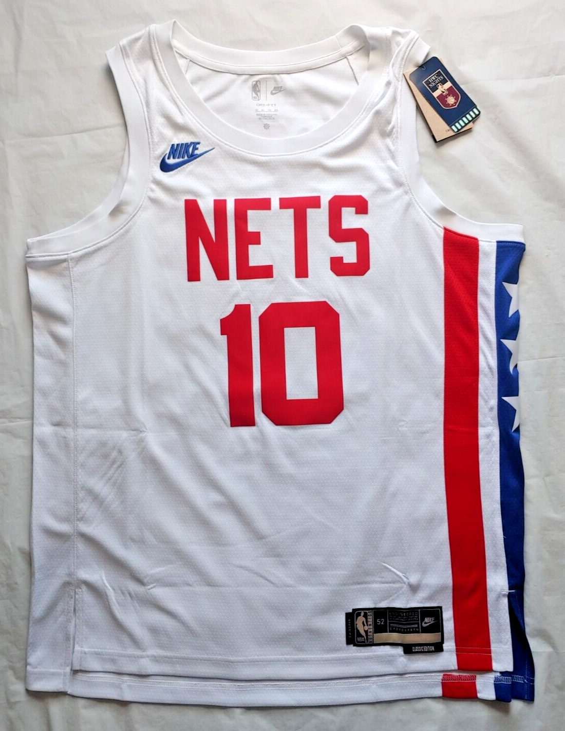 ウェア SIMMONS 10 NETS Nike Authentic Brooklyn Nets #10 Ben Simmons Swingman Jersey