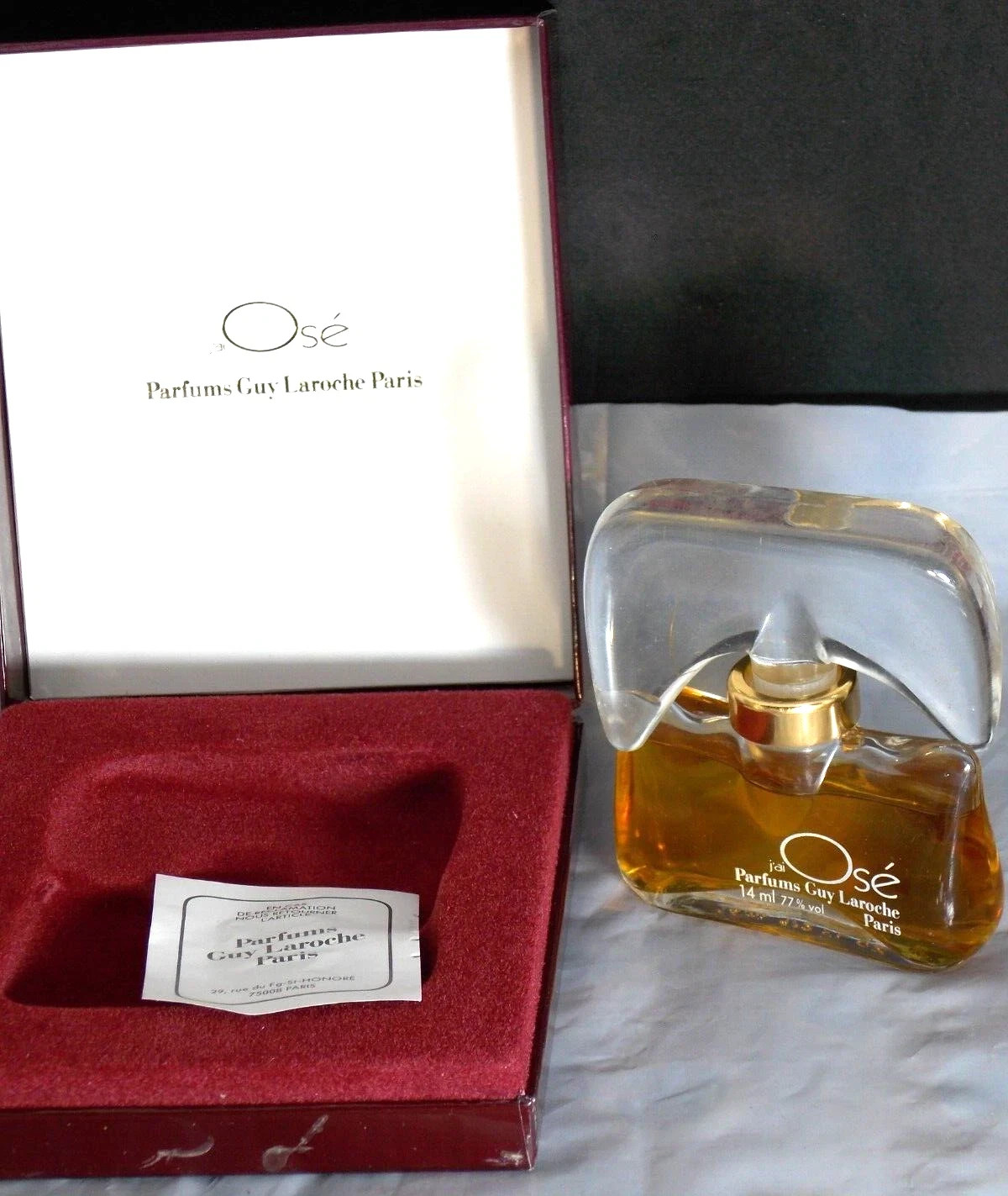ギラロッシュ ジェ オゼ オードトワレ 50ml Guy Laroche Jai Ose Perfume, Refined Oriental Fragrance
