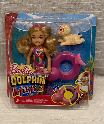 NEW Barbie Dolphin Magic Chelsea 2016 Puppy Color Change Mattel