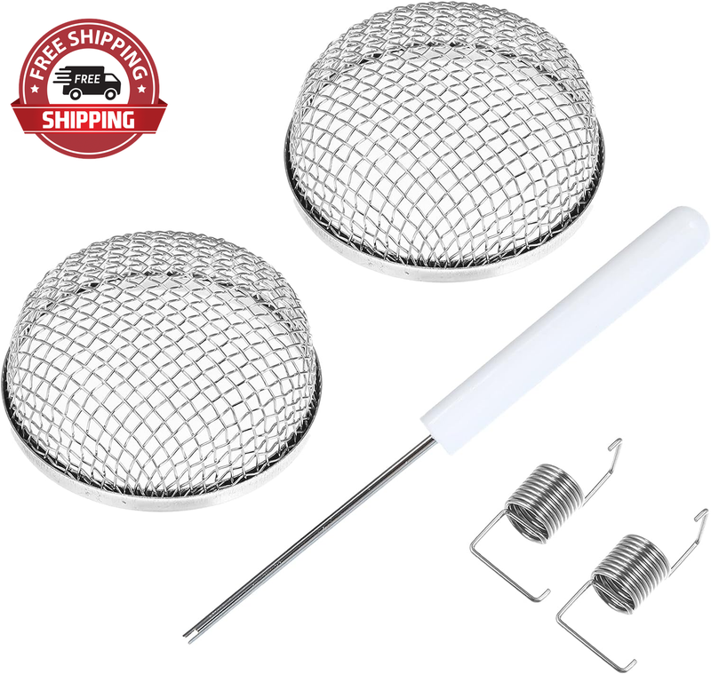Vent Cover Camper Heater Exhaust Vent Cover 2.8 Inch Stainl