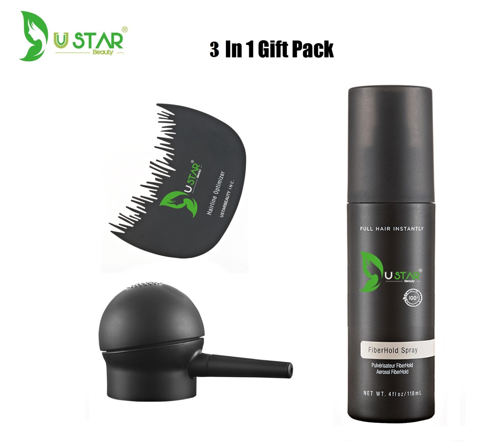 Hair Loss Solutions Concealer Hair Building Fibers 9 Colors