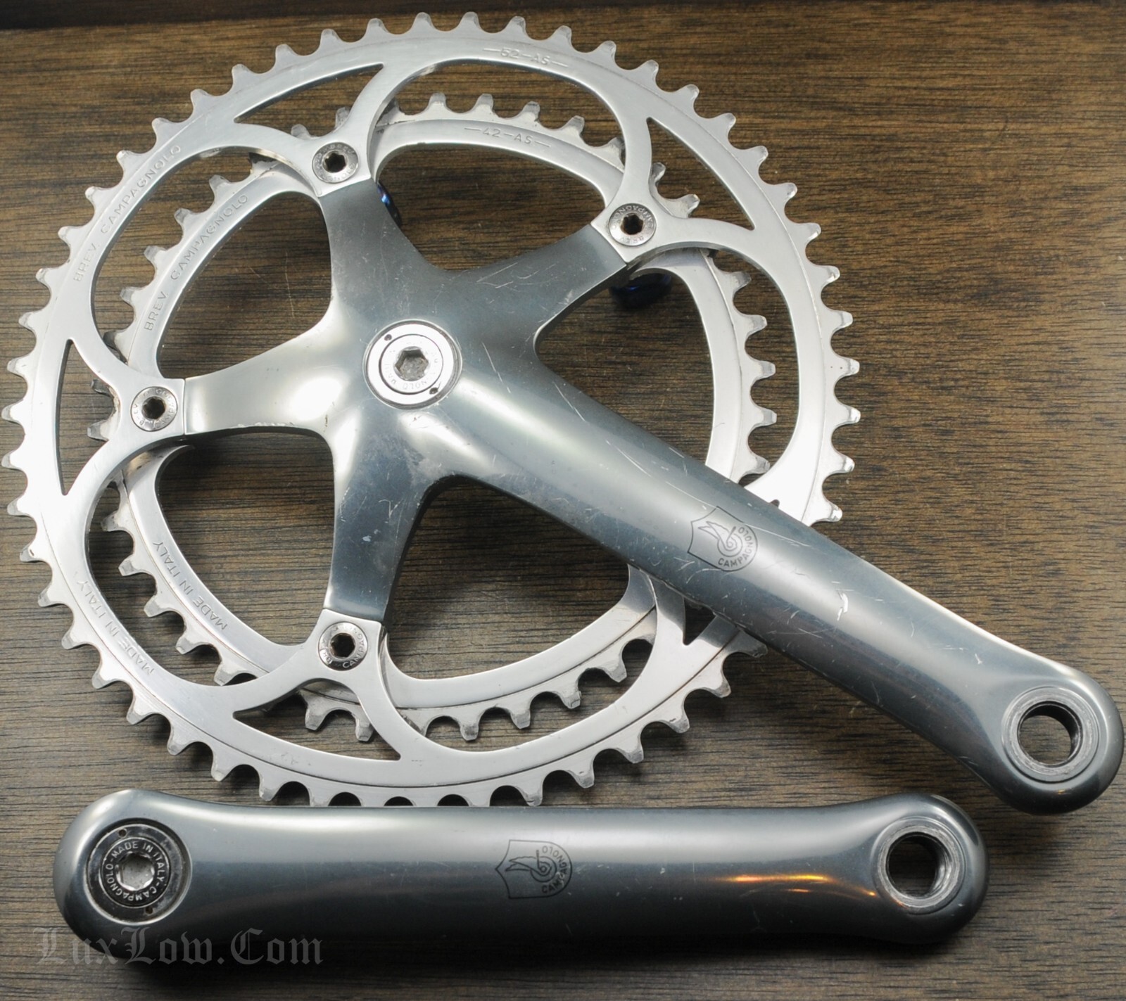 Vintage Campagnolo C Record RoadBike 172.5mm CRANKS Century Finish 52/42 Bicycle