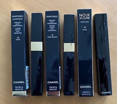 Chanel Mascara Inimitable waterproof, Inimitable, Noir Allure. Full size.