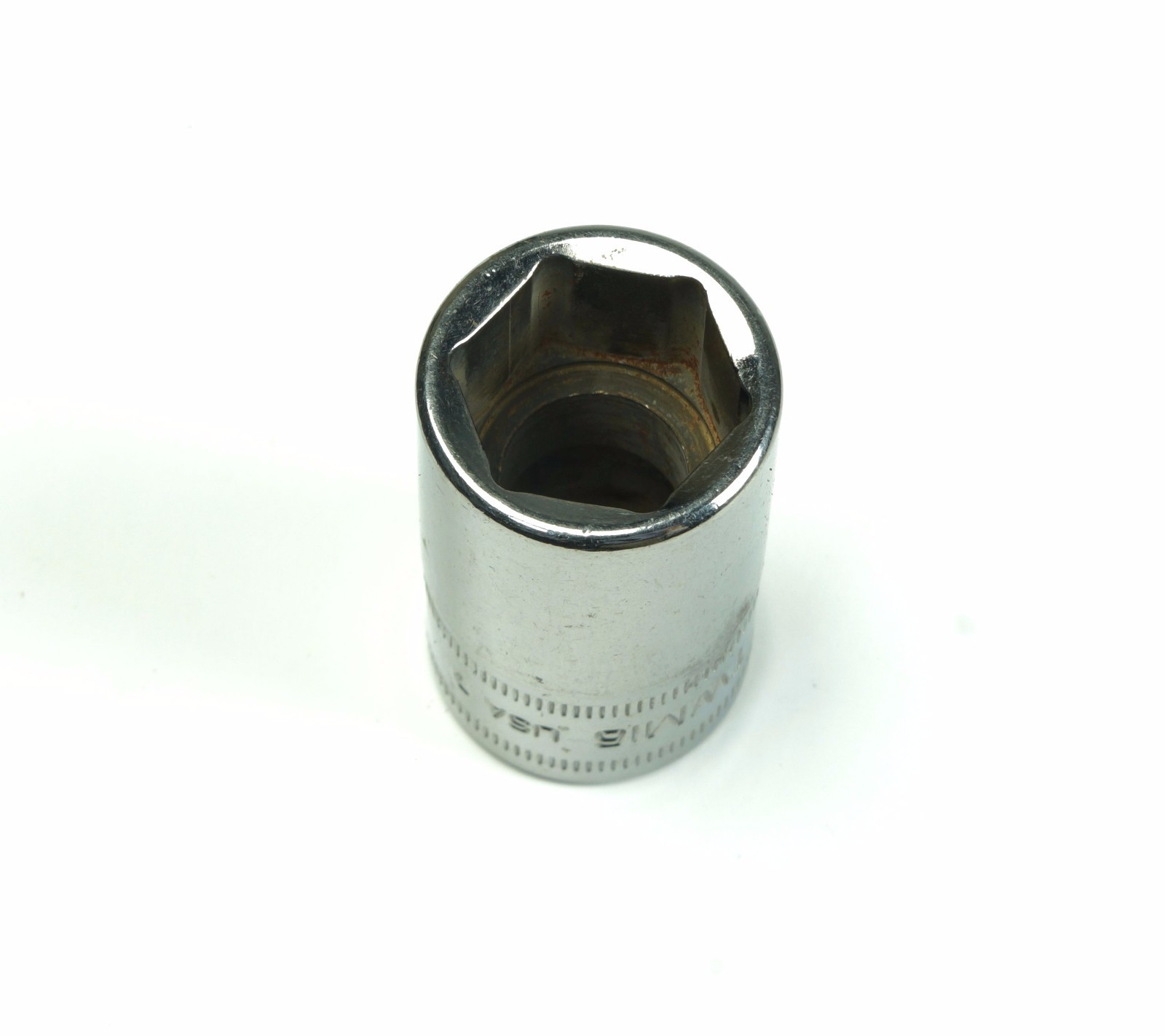 Snapon Twm16 16 Mm Shallow Metric Flank Drive Socket , 1/2 Dr. 6point