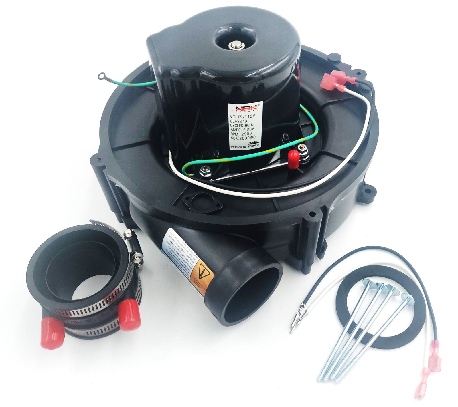 Furnace Exhaust Inducer Motor for Fasco 7058-1023 70581023 Furnace Exhaust Inducer Motor for Fasco 7058-1023 70581023