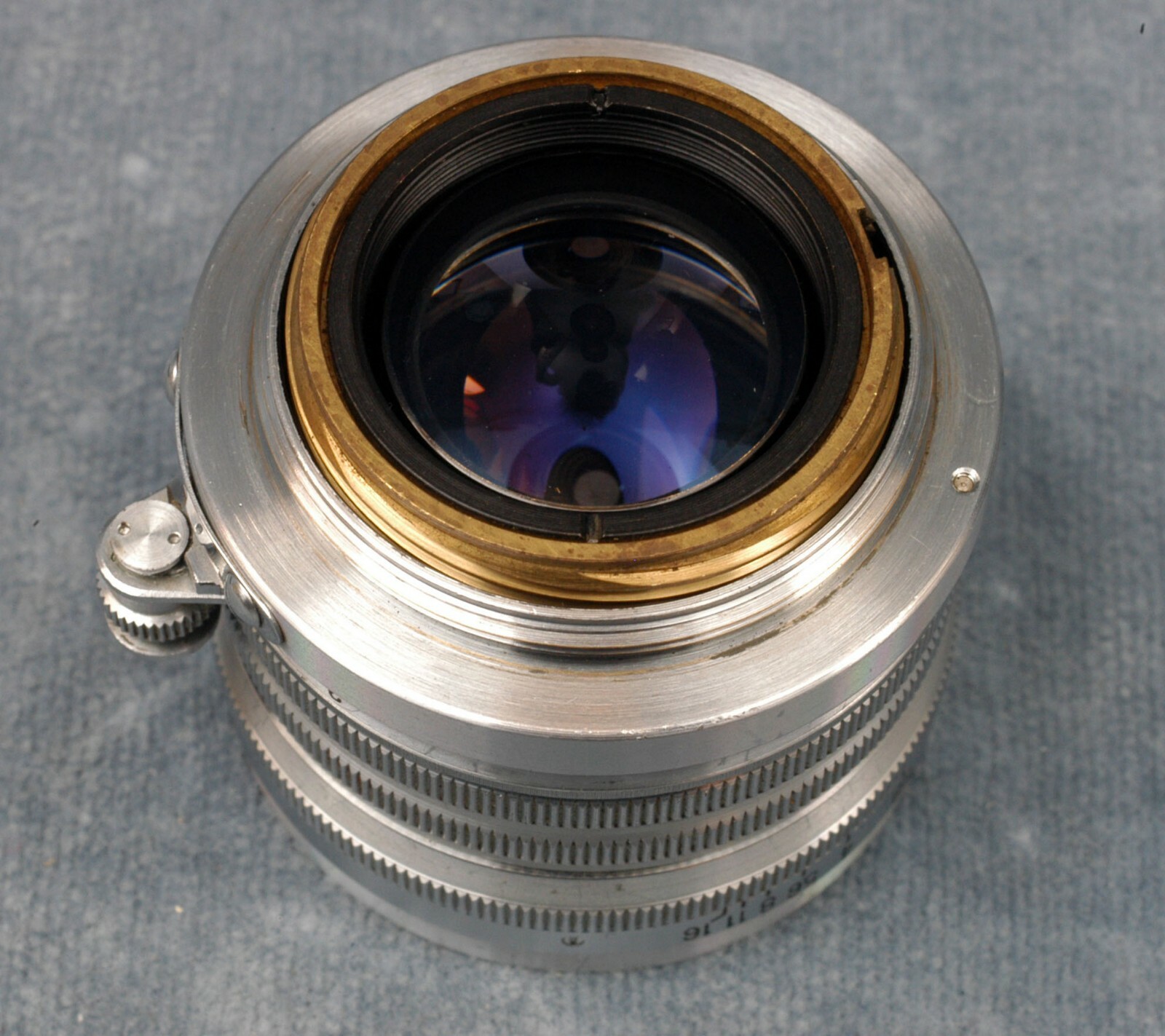 VINTAGE M39 NIKON NIKKOR-S.C 5CM F1.4 DUAL RANGE RF LENS, BAKELITE CASE