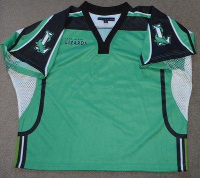 Long Island Lizards MLL Lacrosse 2005 Tommy Hilfiger Blank Authentic Game Jersey