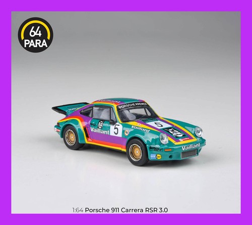 ミニカー Porsche 911 Carrera RSR 3.0 Vaillant OCT 2024 PARA64 1974 Porsche 911 Carrera RSR 3.0 Vaillant