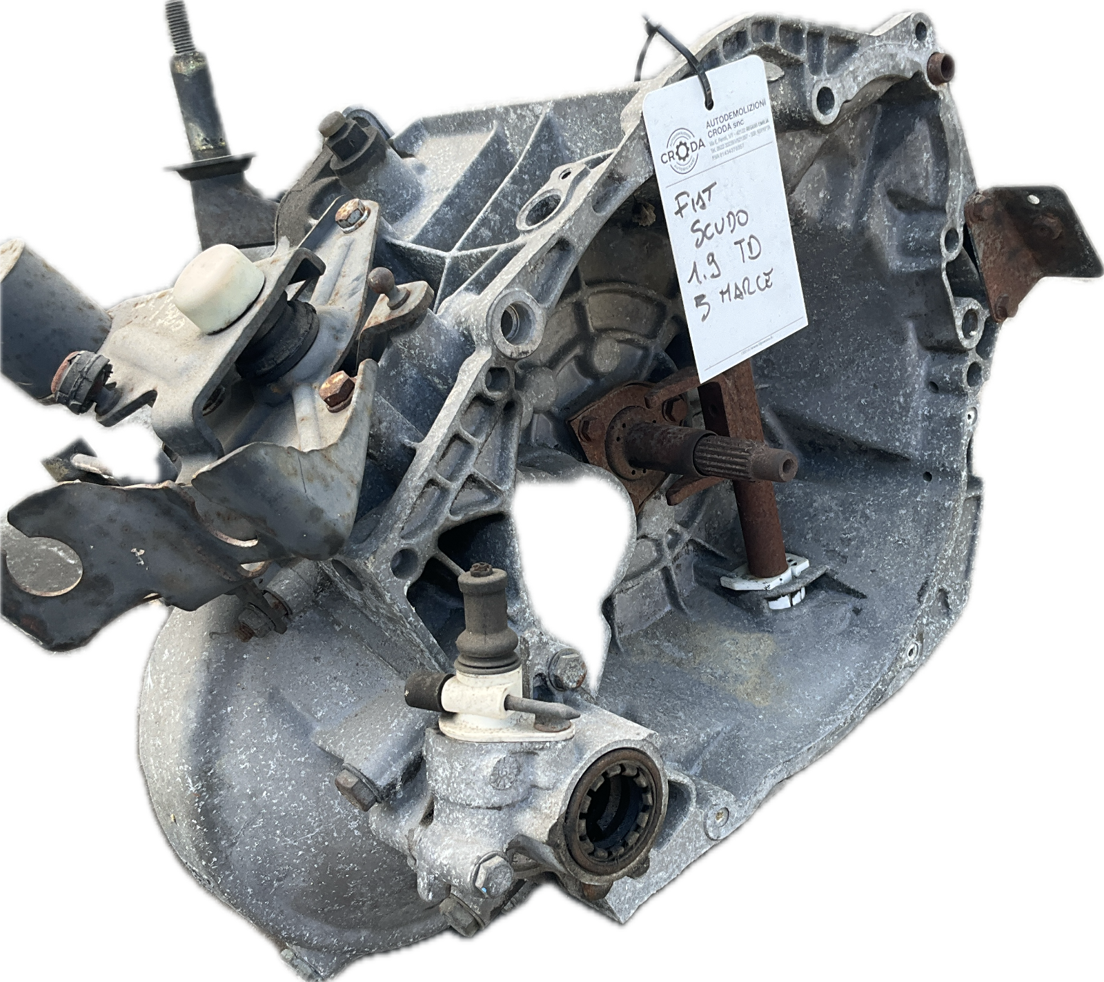 Cambio manuale per modello FIAT SCUDO 1.9 turbo diesel 5 marce ricambio usato