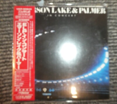 ELP Emerson Lake & Palmer IN CONCERT 1977 Japanese Mini Sleeve Cd card New