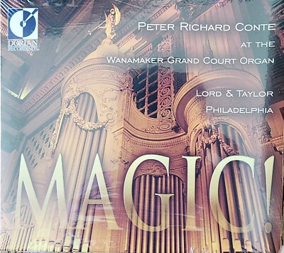 Peter Richard Conte Magic! CD Classical Wanamaker Grand Court Organ Dorian NEW