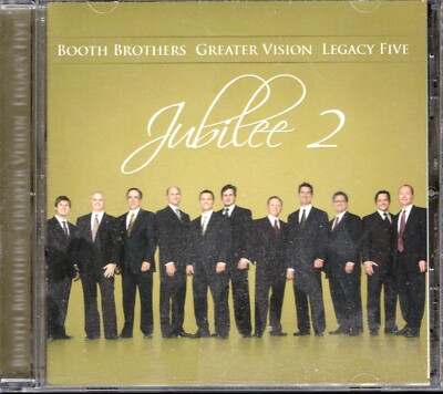 Booth Brothers Greater Vision Legacy5 | Jubilee 2 | Southern Gospel CD | VG Cond