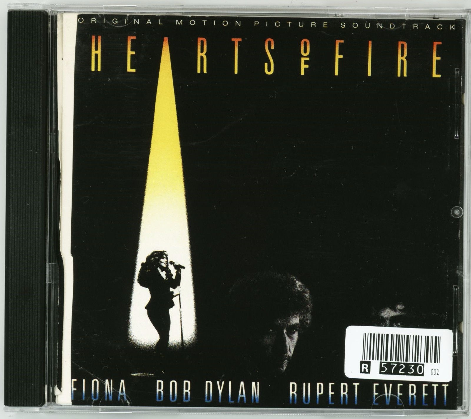 「ハーツ・オブ・ファイヤー」サントラレコード Fiona, Bob Dylan, Rupert Everett – Hearts Of Fire (Original