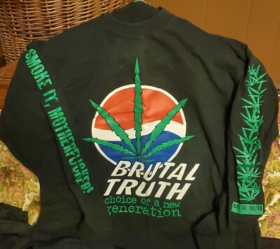 brutal truth earache vintage 90s バンドT