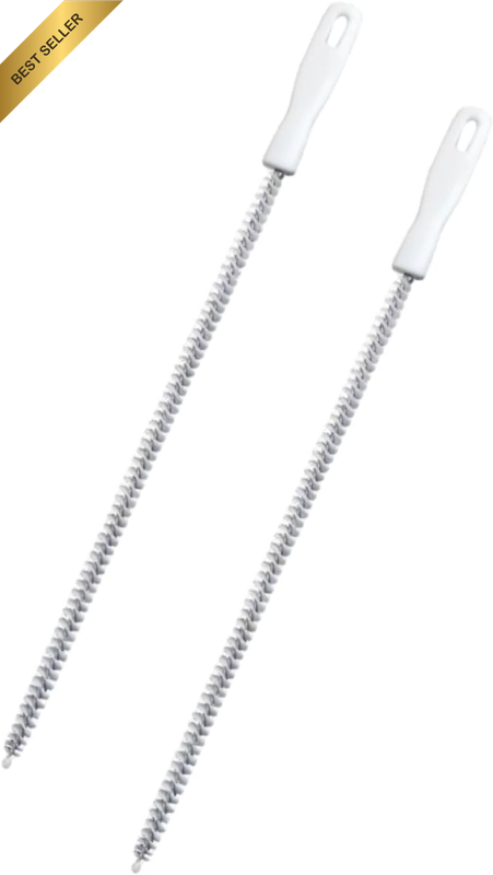 2 Pcs Drain Cleaning Brush Set, Flexible Drain Cleaning Tool, Long-Handled Drain