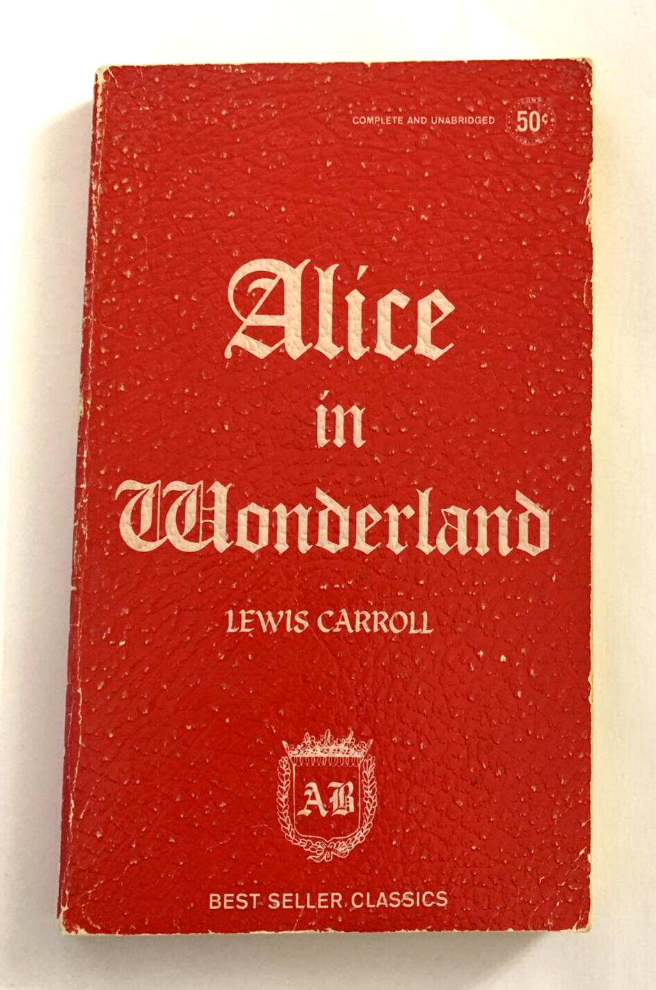 【中古】 Alice in Wonderland / Lewis Carroll Vintage 1950s Lewis Carroll Alice In Wonderland Award Books
